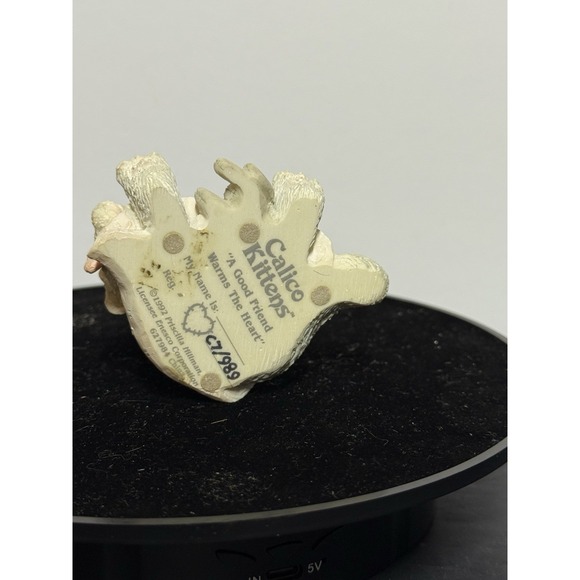 Calico Kittens 627984  "A Good Friend Warms The‎ Heart"  1992 - Picture 8 of 8